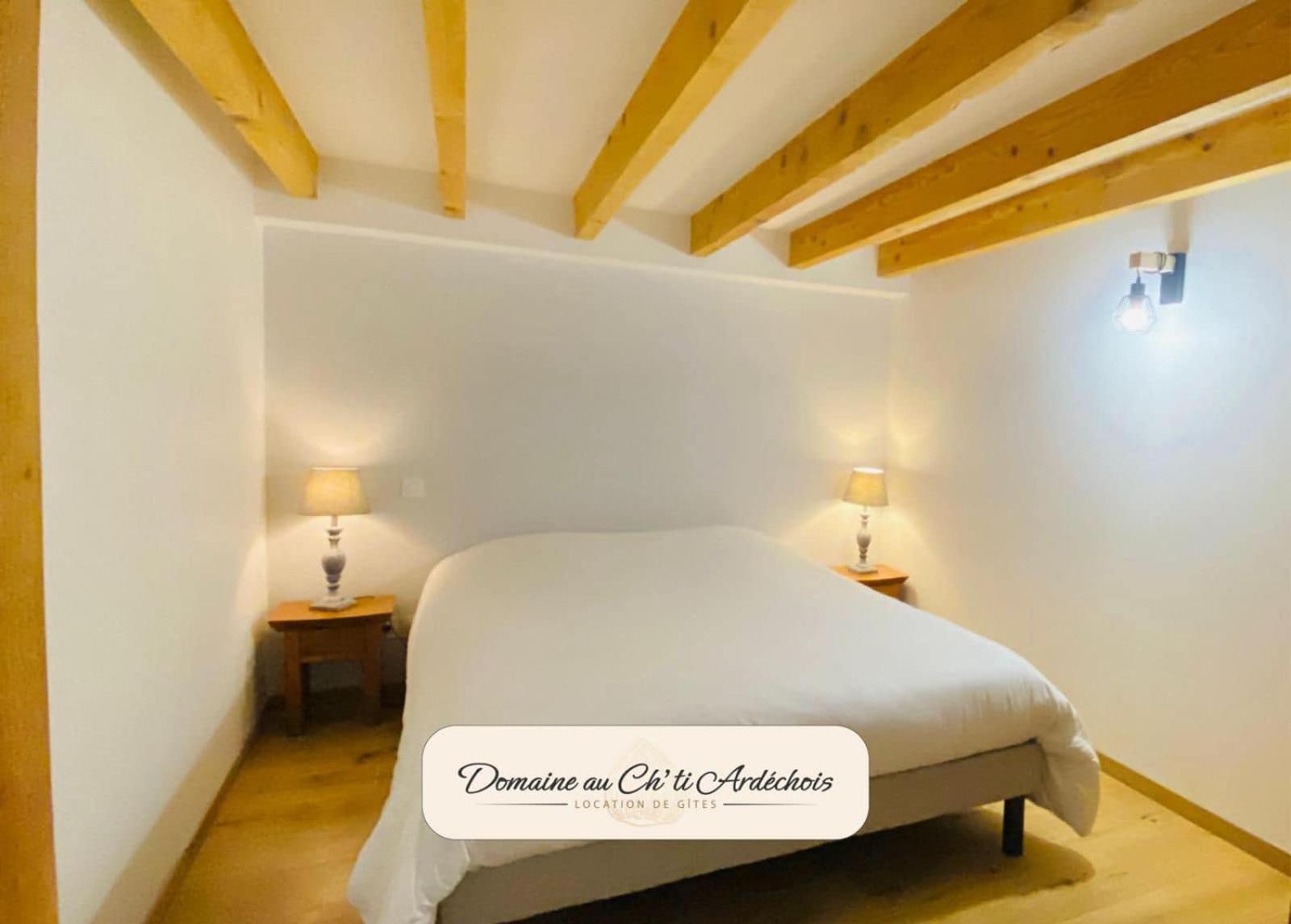 Gite De Groupe - Domaine Au Ch'Ti Ardechois Rochessauve Exterior foto