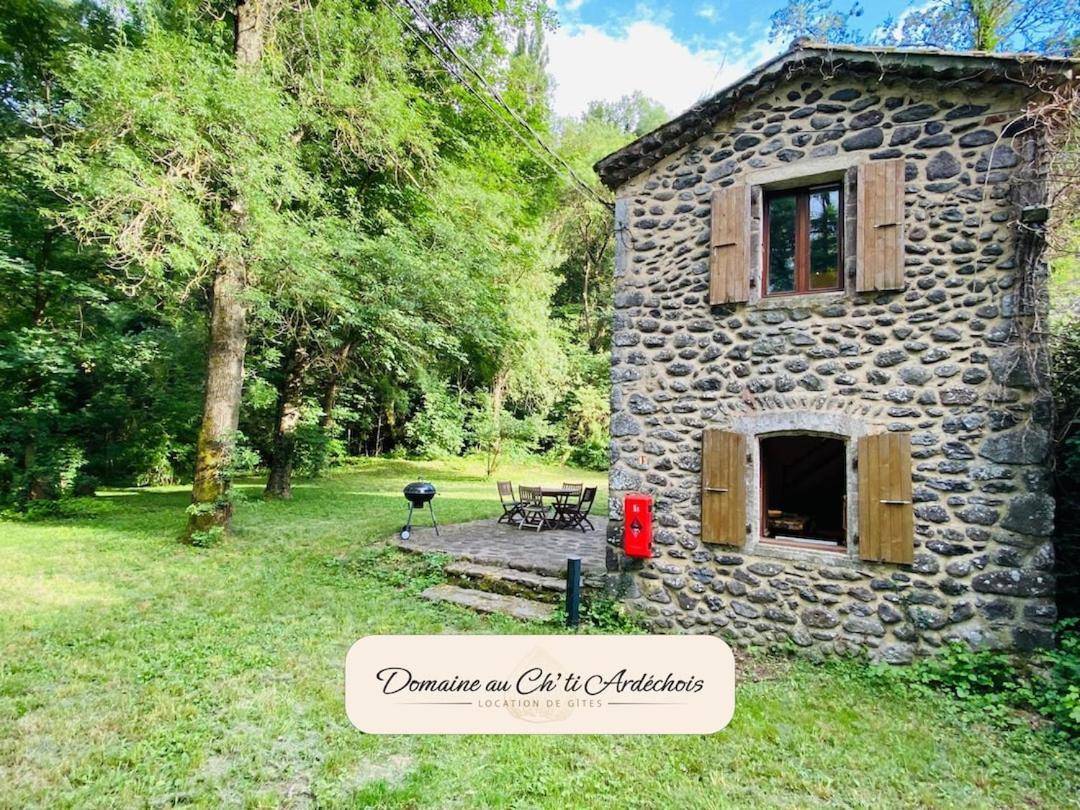 Gite De Groupe - Domaine Au Ch'Ti Ardechois Rochessauve Exterior foto