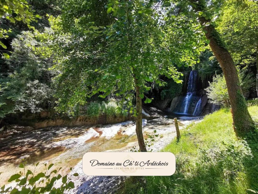 Gite De Groupe - Domaine Au Ch'Ti Ardechois Rochessauve Exterior foto
